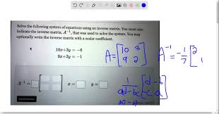 Inverse Matrix