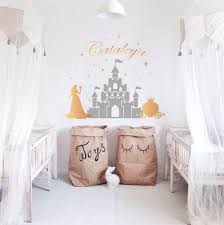 Princess Wall Decal Girl Name Decal