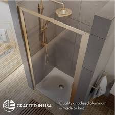 Framed Continuous Hinged Shower Door