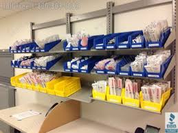 Framewrx Plastic Bin Pharmacy Shelving