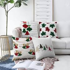 Cushion Covers Green Red