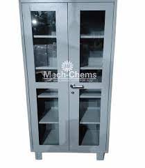 Ms Glass Door Steel Cupboard At Rs