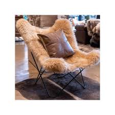 Bkf Erfly Chair Sheep Leather Cover