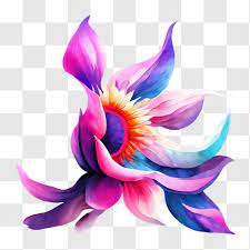 Colorful Flower App Icon Or