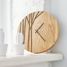 Buy Wall Clock Paulis Large Wooden