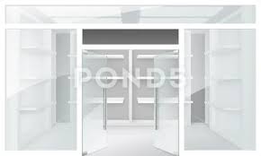 Double Glass Door For Entrance