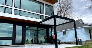 Aluminum Pergola Advanced Opening And