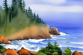 Oregon Coast Pacific Ocean Redwood