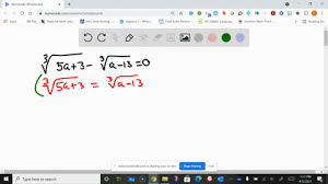 Solved Solve The Radical Equations If