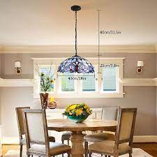 Style Stained Glass Chandelier