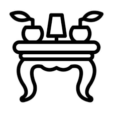 Console Table Icon Design 12378193