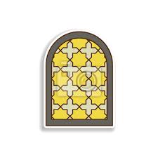 Window Frame Arabic Sticker Icon