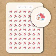 House Planner Stickers Home Icon