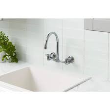 Wall Mount Standard Kitchen Faucet