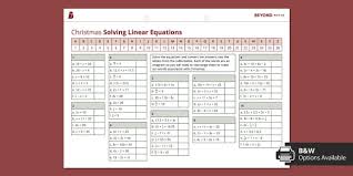 Solving A Linear Equation
