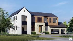 6 Bedroom Modern Farmhouse Plan For