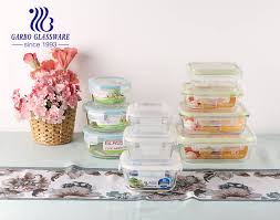 Square Glass Food Storage Containers