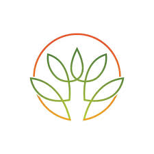 100 000 Vegetable Garden Logo Vector