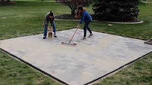 Installing A Paver Patio And Fire Pit