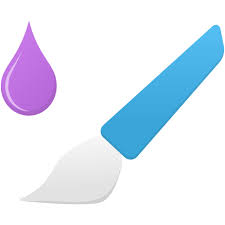 Mixer Brush Tool Icon Flatastic 6