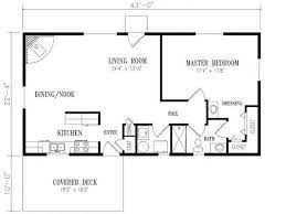 Floor Plan For 20 X 40 1 Bedroom