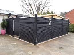 Double Slatted Fence Panel