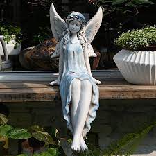 The Flower Fairy Statue Decor Garden