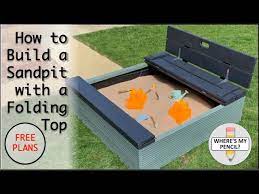 How To Build A Sandpit With A Folding