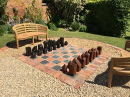 Chess Set For Out Door Play Conifer
