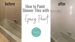 Paint Shower Tiles With Paint