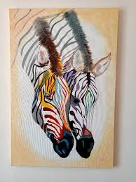 Colourful Animal Modern Art Paintings