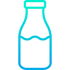 Milk Free Food Icons