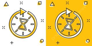 White Clock Vector Art Png Images