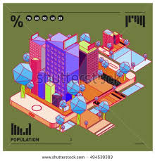 Vector Artwork Isometric Ilration