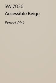 Accessible Beige Sw 7036 Neutral