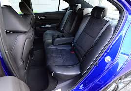 2018 Acura Tlx Shawd Aspec Rear Seats