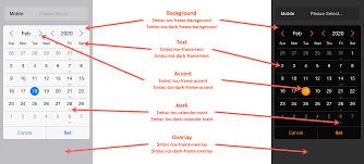 responsive calendar doentation for