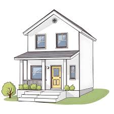 House Ilration Vector Building Home