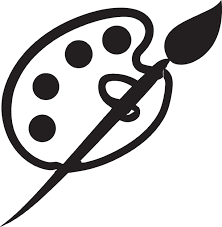 Painting Tools Vector Logo Design