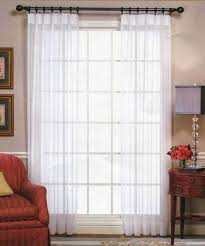 Voile Pinch Pleated Sheer Curtains 2