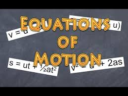 The Equations Of Motion