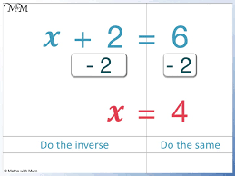 How To Solve One Step Equations Maths