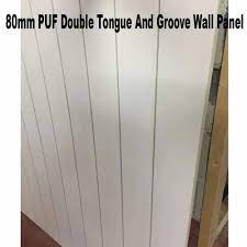 Color Coated 120mm Puf Double Tongue