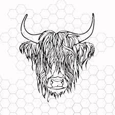 Highland Cow Svg Highland Cow Print