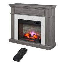 Wall Media Mantel Electric Fireplace