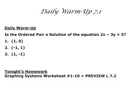 Ppt Daily Warm Up 7 1 Powerpoint