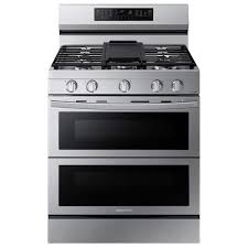 Double Oven Gas Range With Air Fry