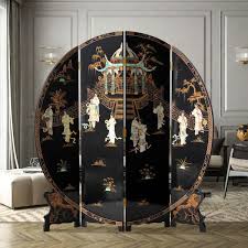 4 Panel Royal Ladies Round Room Divider