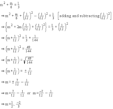 Solve By Completing The Square Method