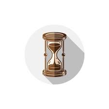 Old Fashioned Simple 3d Hourglass Time